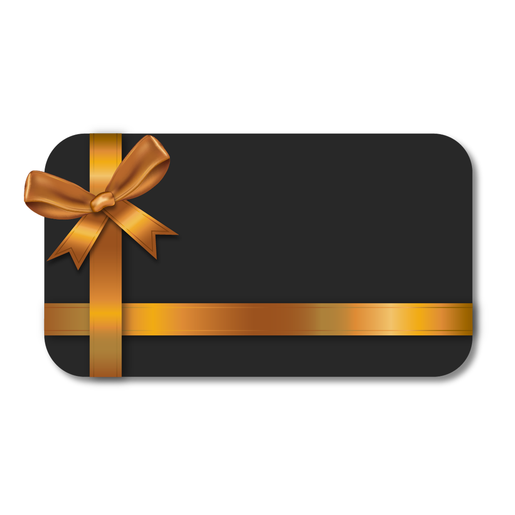 [CITYPNG.COM]HD Black & Gold Gift Card Voucher Coupon Template PNG - 2000x2000
